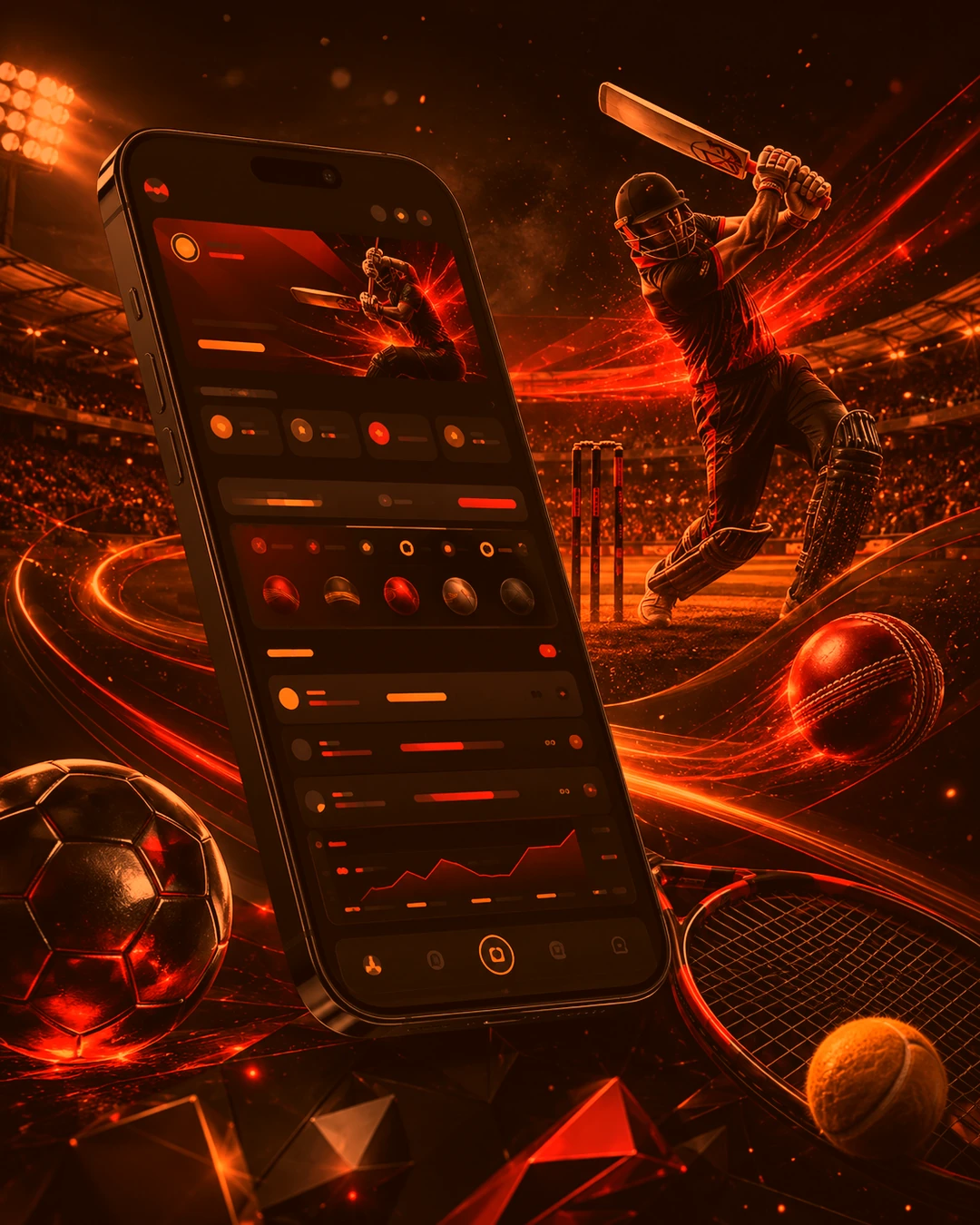 Mobile account access visual